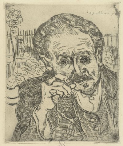 Portrait of Dr. Gachet by Vincent van Gogh